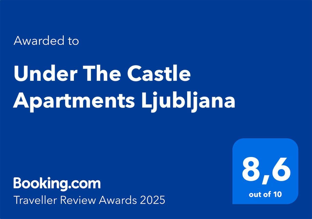 Under The Castle Apartments Ljubljana Liubliana Exterior foto